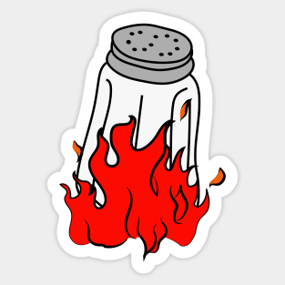 Salt Burn Sticker